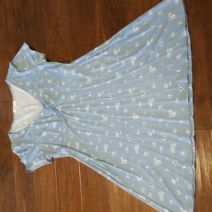 Ivy + Main Blue Floral Dress